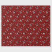 Helikopter Cadeaupapier (Vlak)