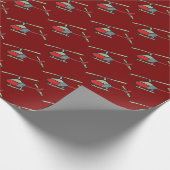 Helikopter Cadeaupapier (Hoek)