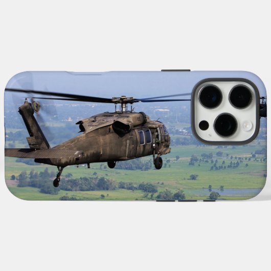 Helikopter Case-Mate iPhone Case (Achterkant (horizontaal))