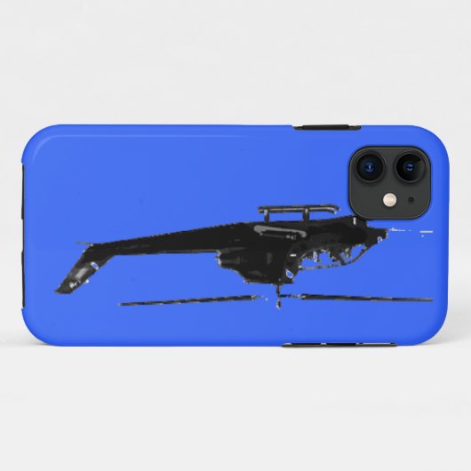 HELIKOPTER Case-Mate iPhone CASE (Achterkant (horizontaal))