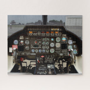 Helikopter cockpit legpuzzel
