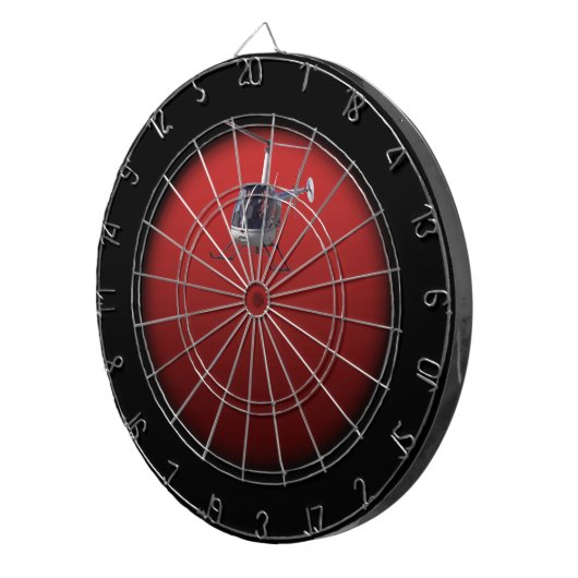 Helikopter Dart Board Cool Helikopter Dart Board Dartbord (Voorkant Rechts)