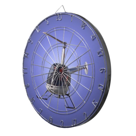 Helikopter Dart Board Cool Helikopter Dart Board Dartbord (Voorkant Rechts)