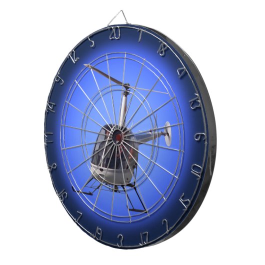Helikopter Dart Board Cool Helikopter Dart Board Dartbord (Voorkant Rechts)