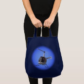 Helikopter die milieuvriendelijk is, geeft Canvas  Tote Bag (Voorkant (product))