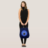 Helikopter die milieuvriendelijk is, geeft Canvas  Tote Bag (Voorkant (model))