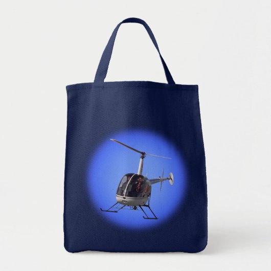 Helikopter die milieuvriendelijk is, geeft Canvas  Tote Bag (Voorkant)
