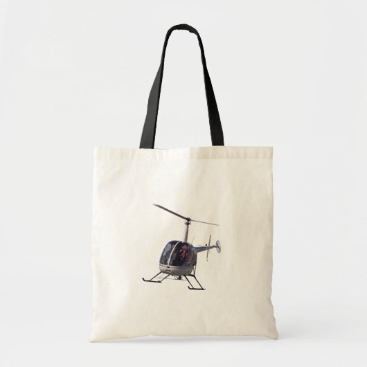 Helikopter die milieuvriendelijk is, geeft Canvas Tote Bag (Voorkant)