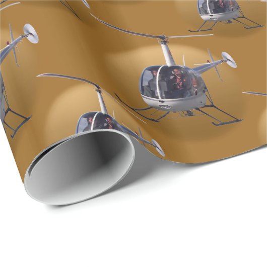 Helikopter die papier voor het oppakken van katoen (Rol Hoek)