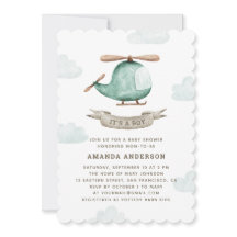 Helikopter en lucht | Het is een Boy Aviation Baby