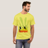 Helikopter en zondst t-shirt (Voorkant volledig)