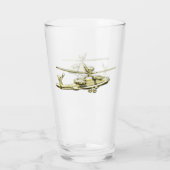 Helikopter Glas (Achterkant)