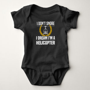 Helikopter helikopter Gezegde Hobby piloot Romper