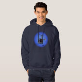 Helikopter Hoodie Cool Unisex Hooded Sweatshirt (Voorkant volledig)