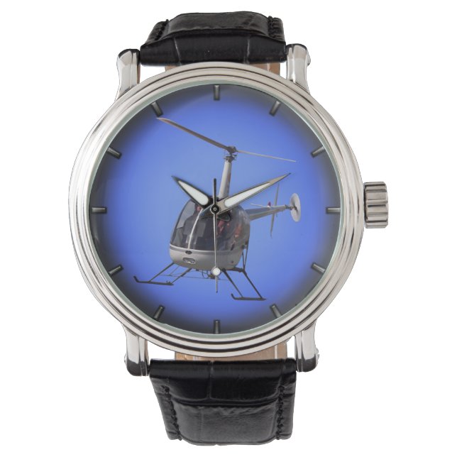 Helikopter Horloge Koele Helikopter Polshorloge Ge (Voorkant)
