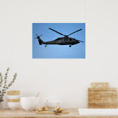 helikopter in poster (Keuken)