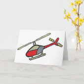 Helikopter Kaart (Gele Bloem)