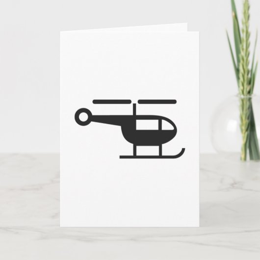 Helikopter Kaart (Voorkant)