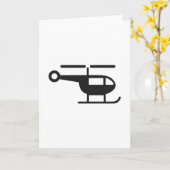 Helikopter Kaart (Gele Bloem)