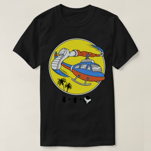 Helikopter Kick T-shirt (Design voorkant)