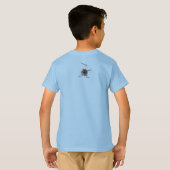 Helikopter Kind T-shirt Kind Helicopter Shirt (Achterkant volledig)