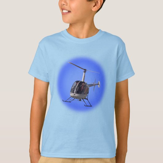 Helikopter Kind T-shirt Kind Helicopter Shirt (Voorkant)