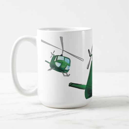 Helikopter Koffiemok (Links)