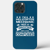 Helikopter Mechanic Apparel Top Funny Mechanics Case-Mate iPhone Case (Achterkant)