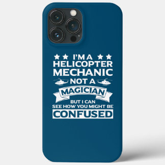 Helikopter Mechanic Apparel Top Funny Mechanics Case-Mate iPhone Case