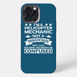 Helikopter Mechanic Apparel Top Funny Mechanics iPhone 13 Pro Max Hoesje