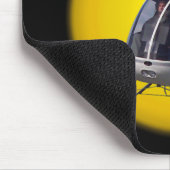 Helikopter met helikopter Mousepad en Keepsakes He Muismat (Hoek)
