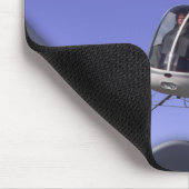 Helikopter met helikopter Mousepad en Keepsakes He Muismat (Hoek)