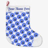 Helikopter met Kerstmis helikopter voor het stoppe Grote Kerstsok (Voorkant)