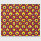 Helikopter met onmiddellijke lading kerstpapier cadeaupapier (Vlak)