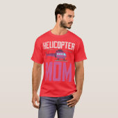 Helikopter moeder zweven kinderen liefdevolle moed t-shirt (Voorkant volledig)