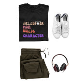 Helikopter MOM bouwt karakter, grappig citaat, mam T-shirt