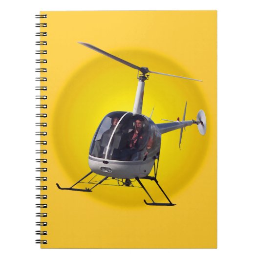 Helikopter Notitieboek helikopter (Voorkant)
