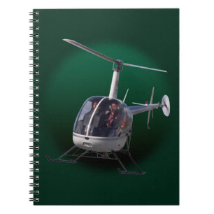 Helikopter Notitieboek helikopter
