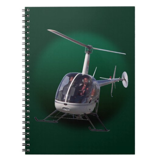Helikopter Notitieboek helikopter (Voorkant)