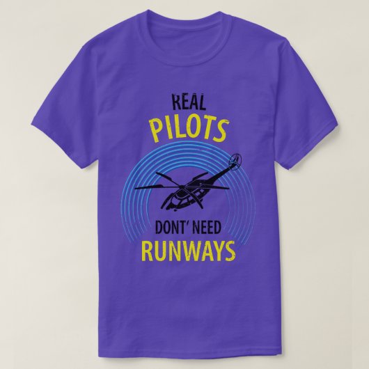 Helikopter piloot 1 t-shirt (Design voorkant)