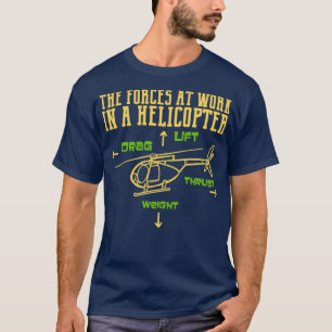 Helikopter Piloot-cadeau T-shirt