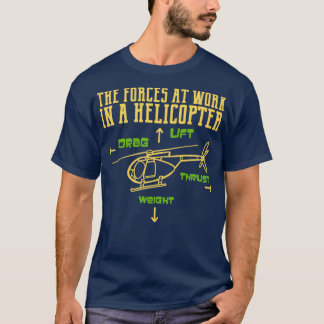 Helikopter Piloot-cadeau T-shirt