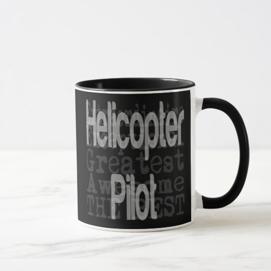 Helikopter Piloot Extraordinaire Mok (Rechts)