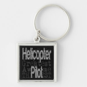 Helikopter Piloot Extraordinaire Sleutelhanger