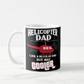 Helikopter Pilot Dad Gift Mok Flight Mechanic (Links)