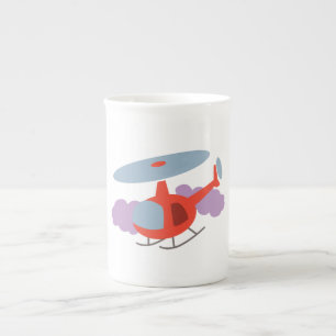 Helikopter Porselein Kop
