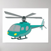 Helikopter Poster (Voorkant)