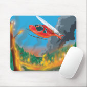 Helikopter Redding Muismat (Met muis)