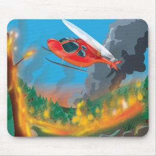 Helikopter Redding Muismat