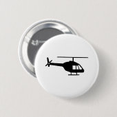 Helikopter Ronde Button 5,7 Cm (Voorkant /achterkant)